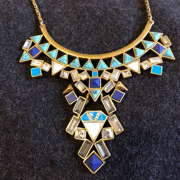 Stella & Dot Jewelry - Stella & Dot Stone Tile Necklace